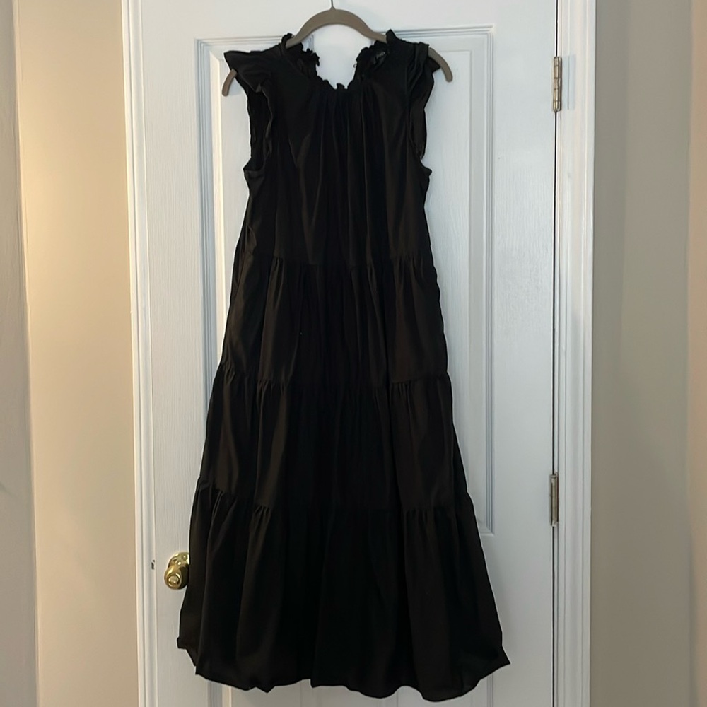 J. Crew tiered Midi Dress